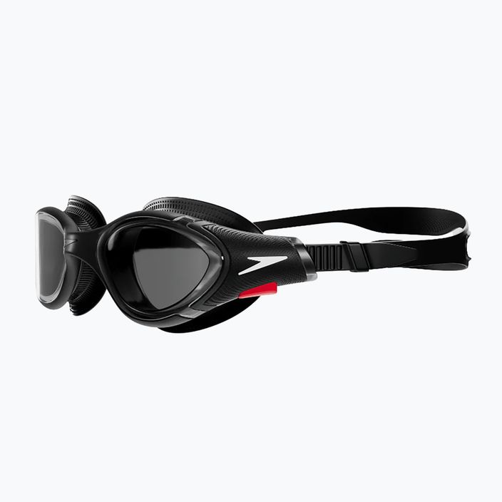 Speedo Biofuse 2.0 juodi/balti/dūminiai plaukimo akiniai 8-00233214501 7