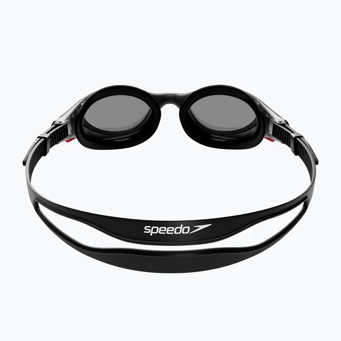 Speedo Biofuse 2.0 juodi/balti/dūminiai plaukimo akiniai 8-00233214501 8