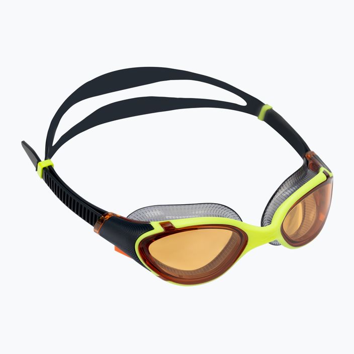 Speedo Biofuse 2.0 tikri tamsiai mėlyni/žydriai oranžiniai plaukimo akiniai 8-00233214507