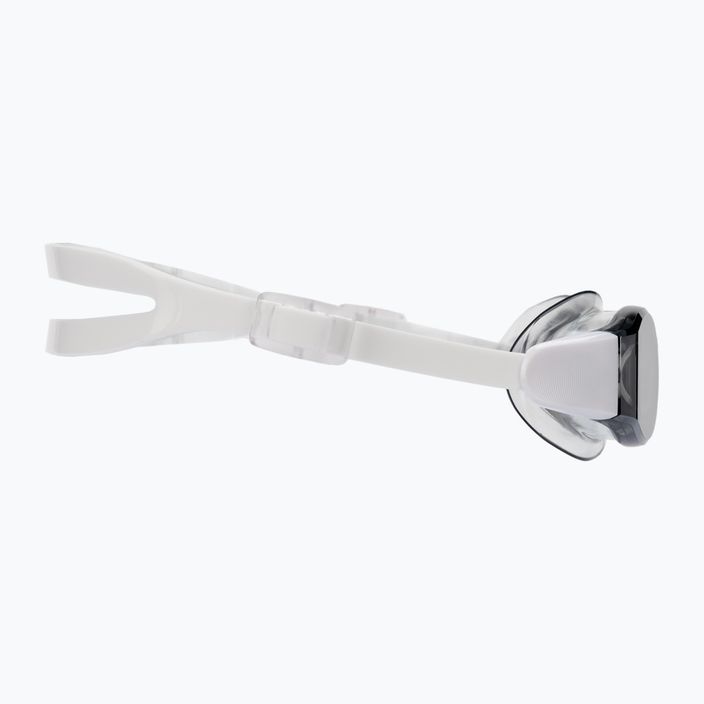 Speedo Mariner Pro Mirror balti / skaidrūs / chromuoti plaukimo akiniai 8-00237314553 3