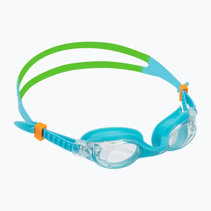 Speedo Skoogle vaikiški plaukimo akiniai kūdikiams žydrai mėlyni/žalsvi/žali/ oranžiniai/skaidrūs 8-0735914645