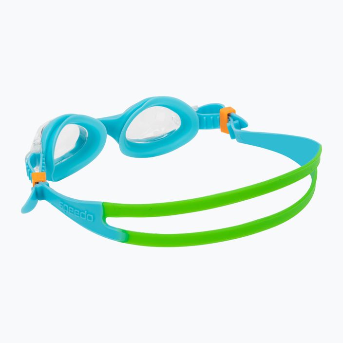 Speedo Skoogle vaikiški plaukimo akiniai kūdikiams žydrai mėlyni/žalsvi/žali/ oranžiniai/skaidrūs 8-0735914645 4