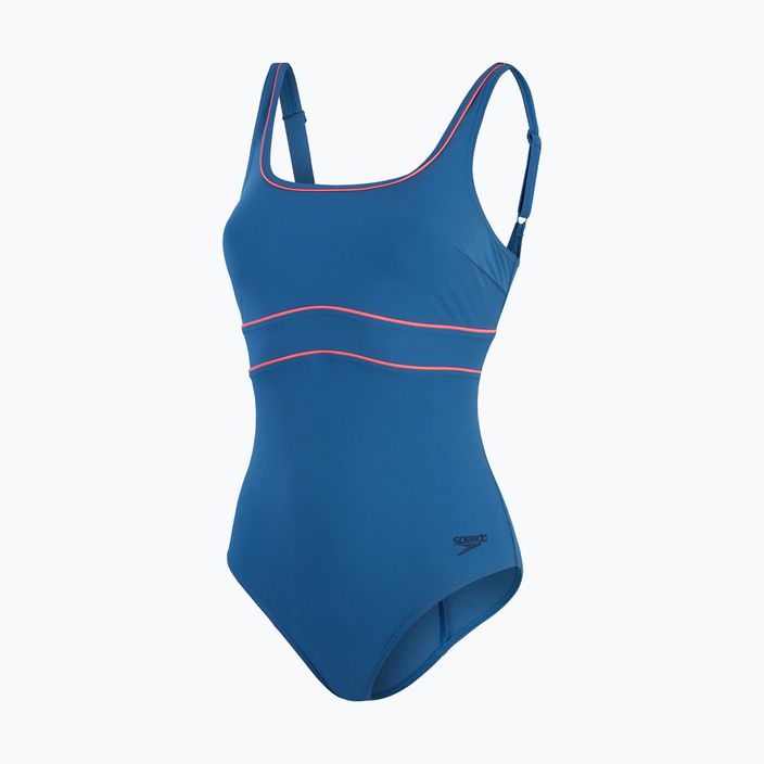 Speedo New Contour Eclipse vientisas maudymosi kostiumėlis mėlynas 8-00306715472 4