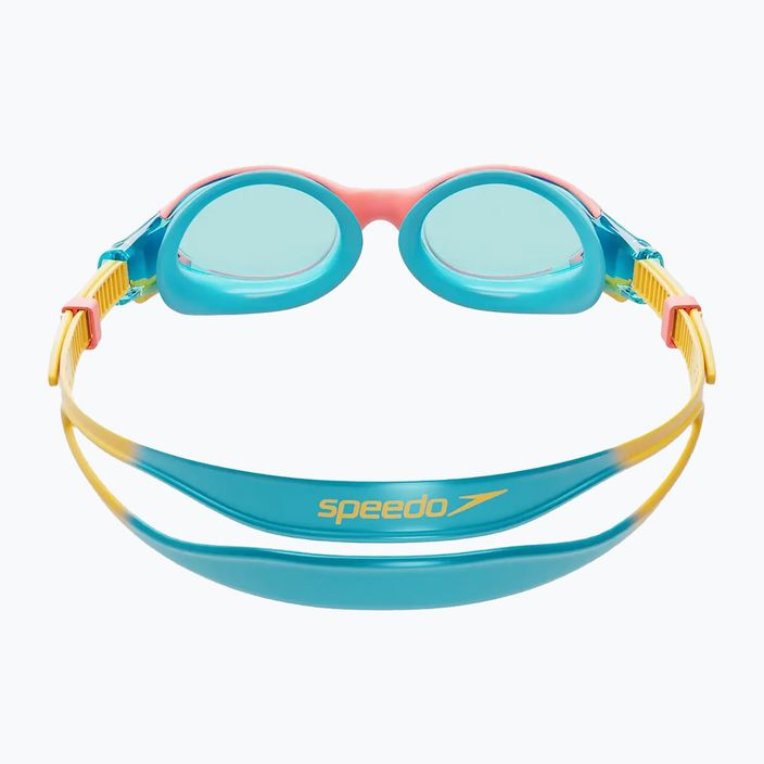 Vaikiški plaukimo akiniai Speedo Biofuse 2.0 Junior bolt/mango/coral beach 3
