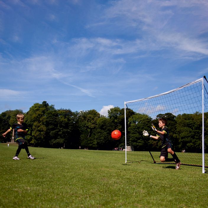 QuickPlay Kickster Academy futbolo vartai 365 x 180 cm balti/juodi 7
