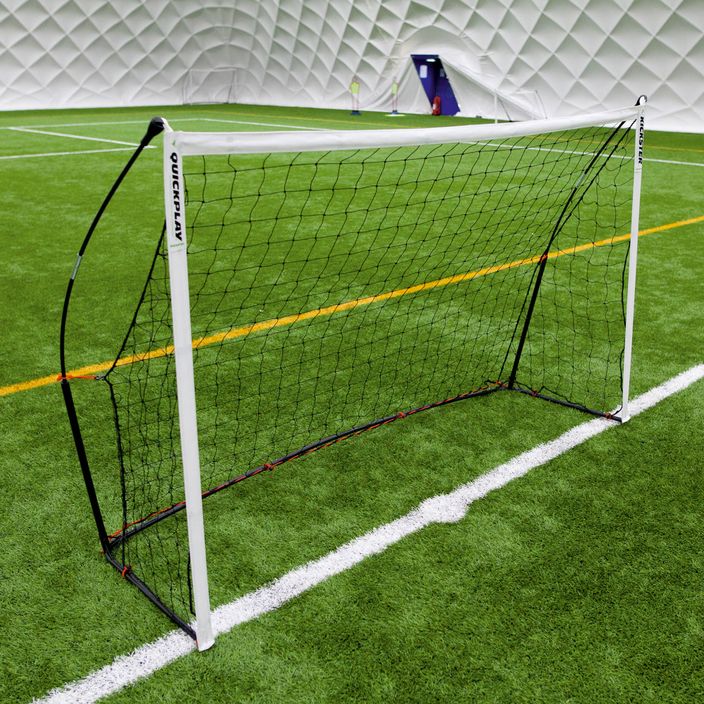 QuickPlay Kickster Academy futbolo vartai 240 x 150 cm balti QP2225 9