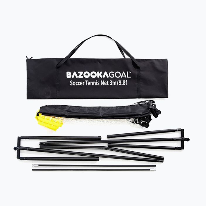 Bazookagoal Futbolo teniso tinklas 300 x 100/150 cm juodas 3267 2