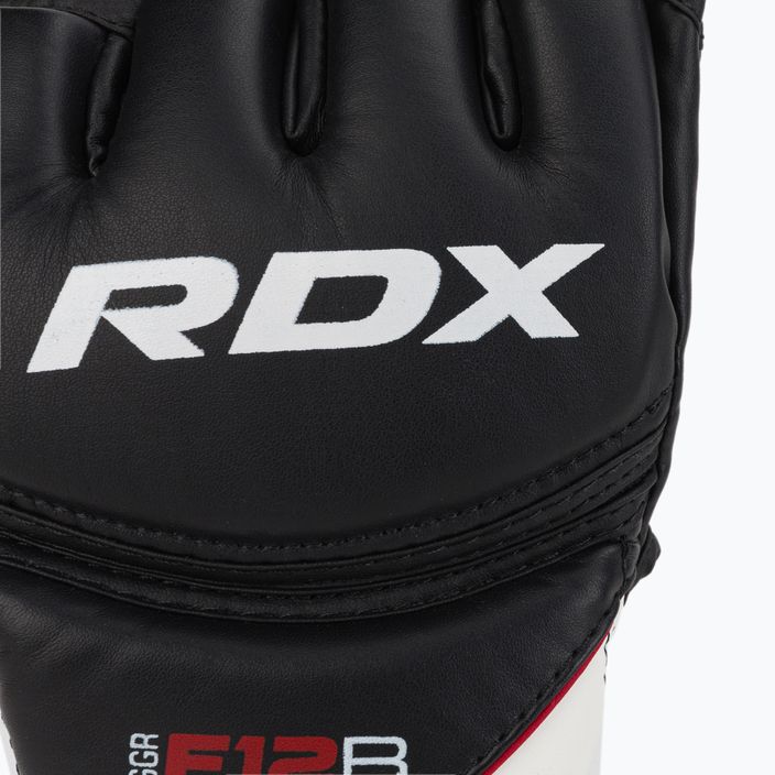 RDX naujo modelio graplingo pirštinės juodos GGR-F12B 5