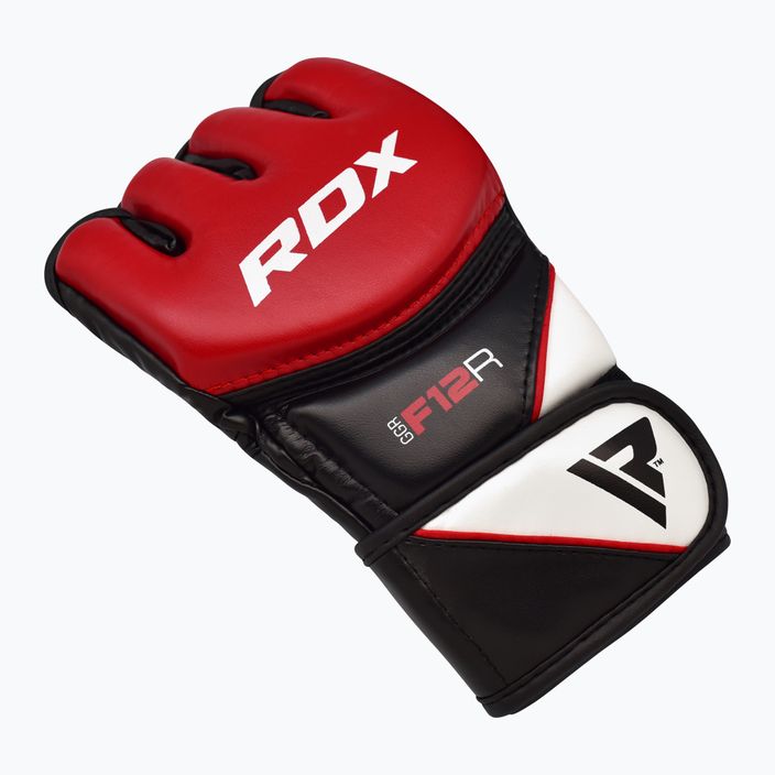 Grapplingo pirštinės RDX Glove New Model GGRF-12R red 4