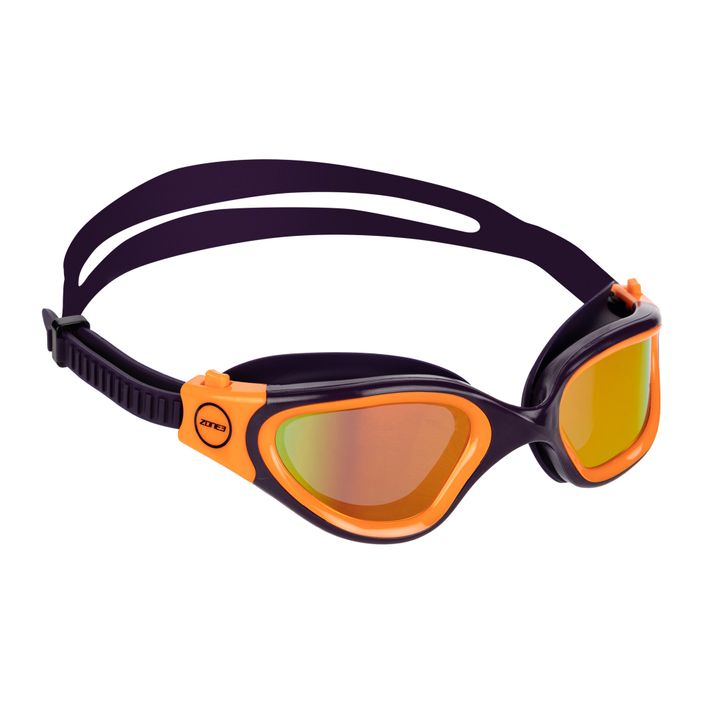 Plaukimo akiniai ZONE3 Vapour Polarized Lens navy/hi-vis orange 2