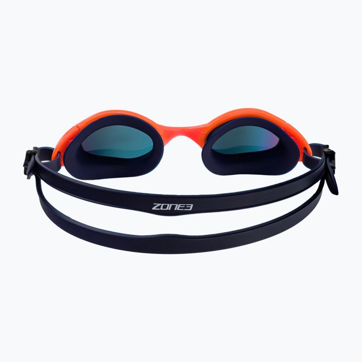 ZONE3 Attack plaukimo akiniai tamsiai oranžiniai SA19GOGAT113 5