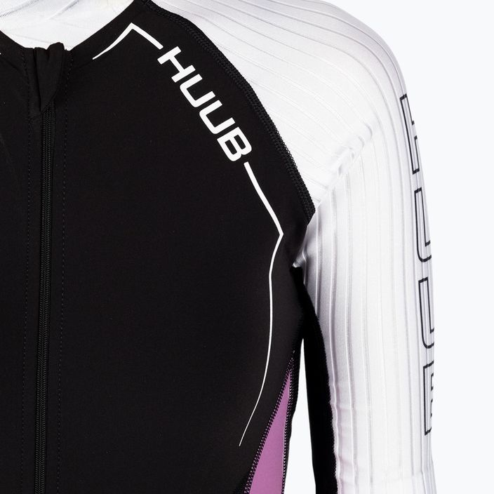 Moteriškas triatlono kostiumas HUUB Anemoi Aero Tri Suit black and white ANELCSW 3