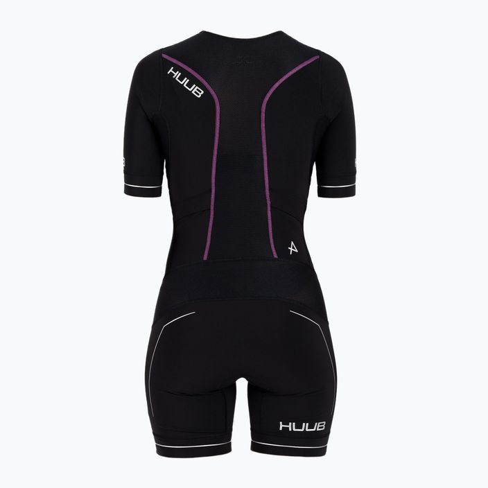 Moteriškas triatlono kostiumas HUUB Aura Long Course Tri Suit black AURLCS 2