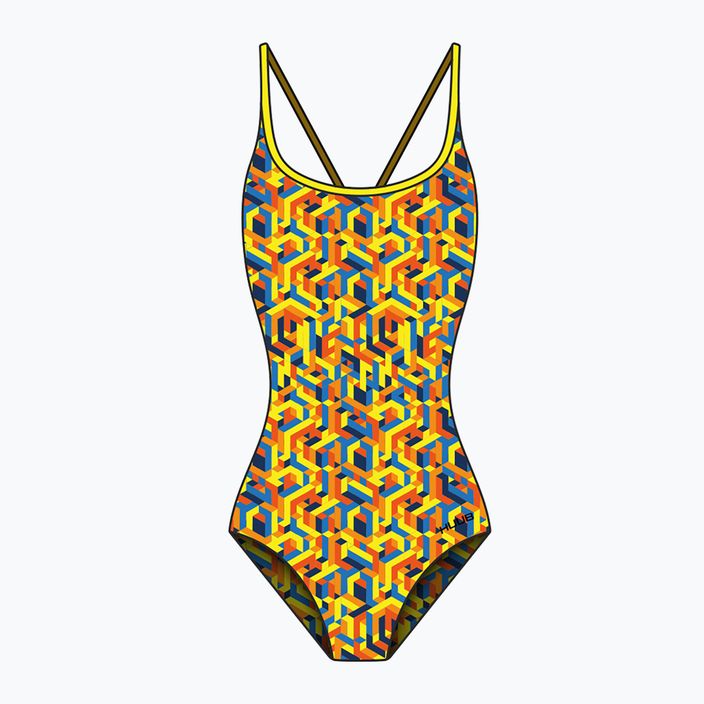 Moteriškas vientisas maudymosi kostiumėlis HUUB Vivid Costume color COSTUMEQP 4