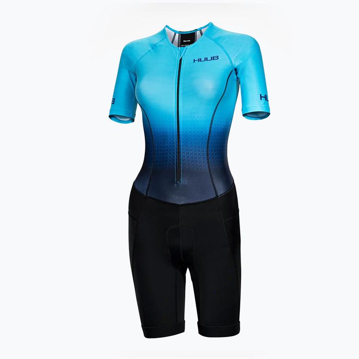 Moteriškas triatlono kostiumas HUUB Commit Long Course Suit black-blue COMWLCS 7