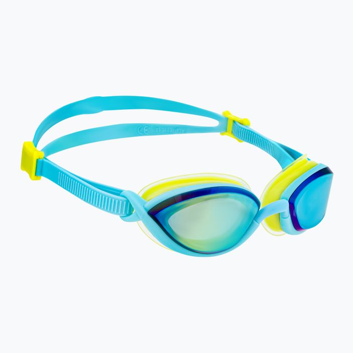 HUUB Pinnacle Air Seal plaukimo akiniai Aqua/Fluo yellow A2-PINNAQ