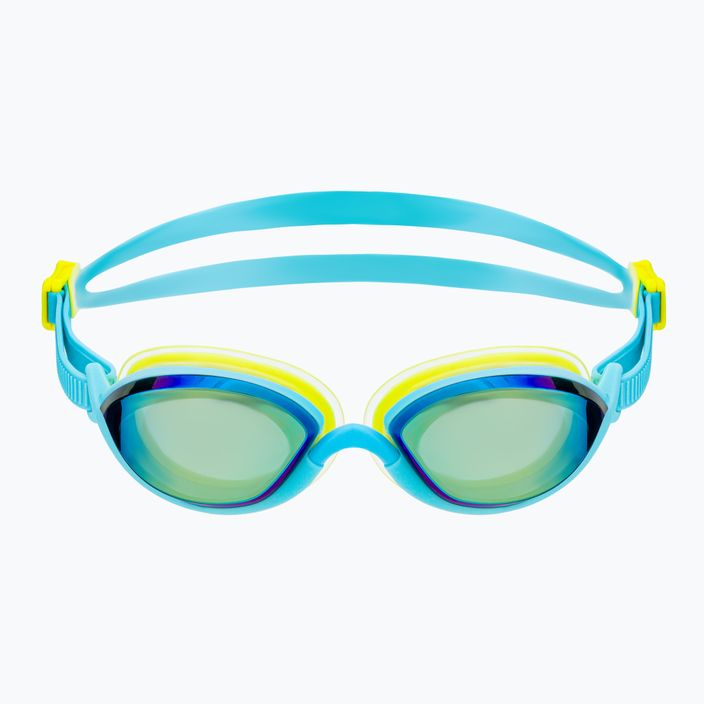 HUUB Pinnacle Air Seal plaukimo akiniai Aqua/Fluo yellow A2-PINNAQ 2