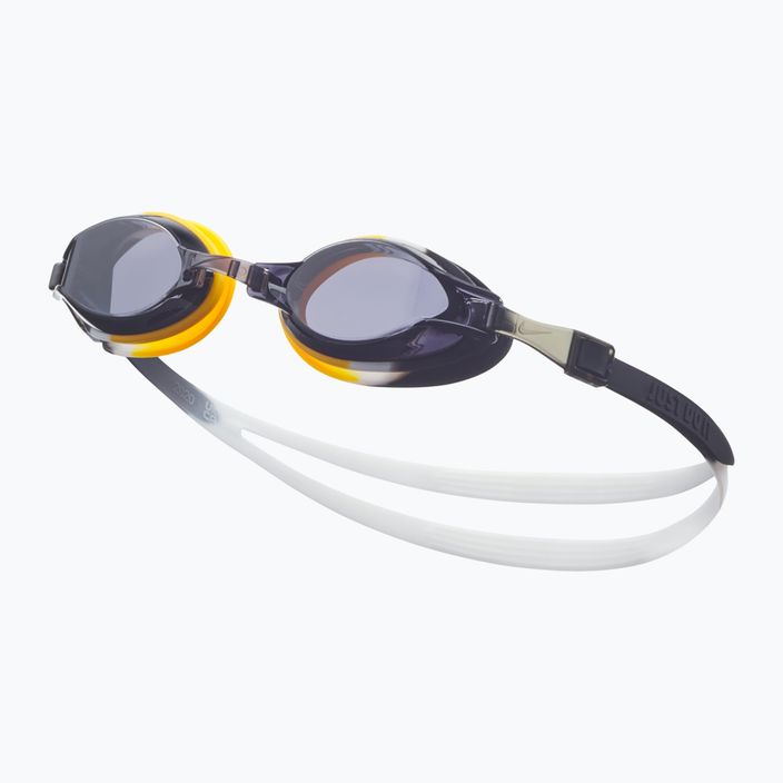 Nike Chrome Lt Smoke Grey vaikiški plaukimo akiniai NESSD128-079 6