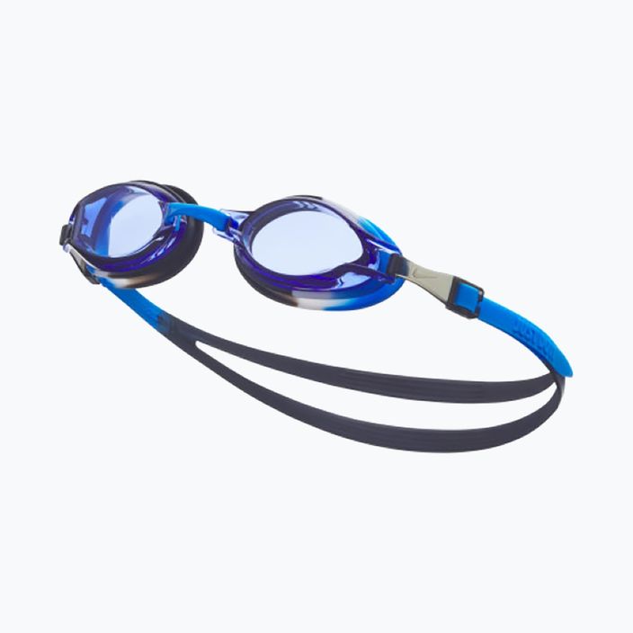 Nike vaikiški plaukimo akiniai Chrome, mėlyni 6