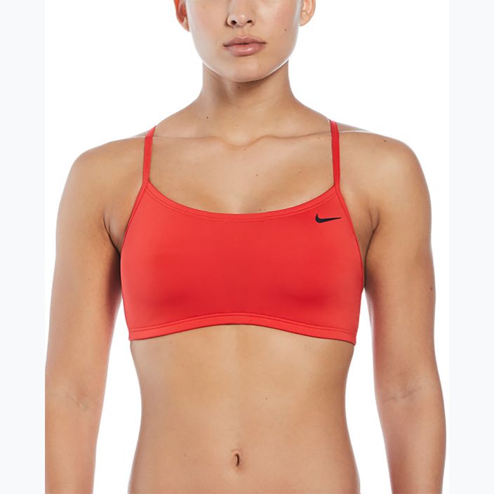 Moteriškas dviejų dalių plaukimo kostiumas Nike Essential Sports Bikini light crimson 2