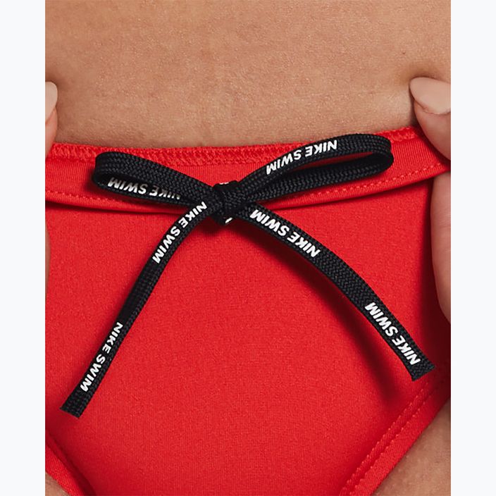 Moteriškas dviejų dalių plaukimo kostiumas Nike Essential Sports Bikini light crimson 4