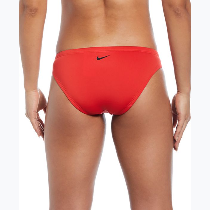 Moteriškas dviejų dalių plaukimo kostiumas Nike Essential Sports Bikini light crimson 5