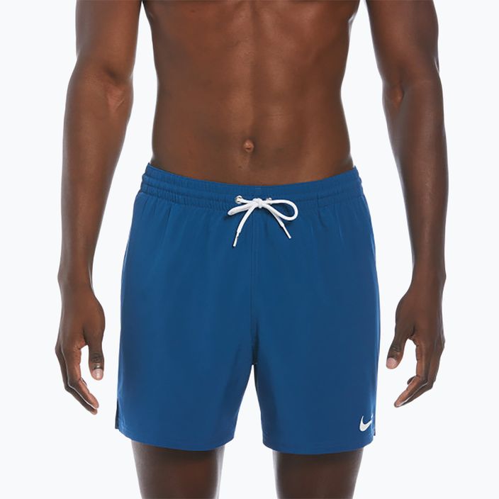 Vyriški maudymosi šortai Nike Solid 5" Volley court blue