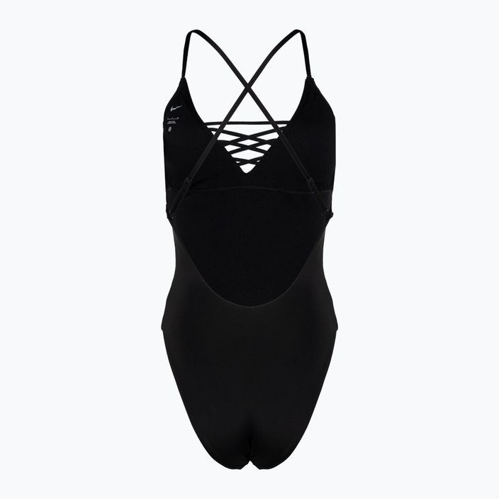 Moteriškas vientisas maudymosi kostiumėlis Nike Sneakerkini 2.0 Croccback black 2
