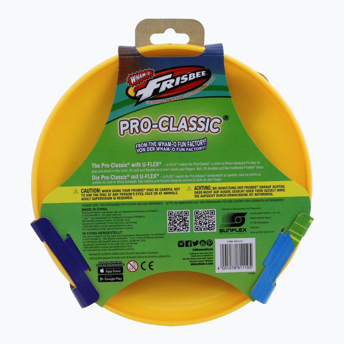Frisbee Sunflex Pro Classic geltonas 81110 4