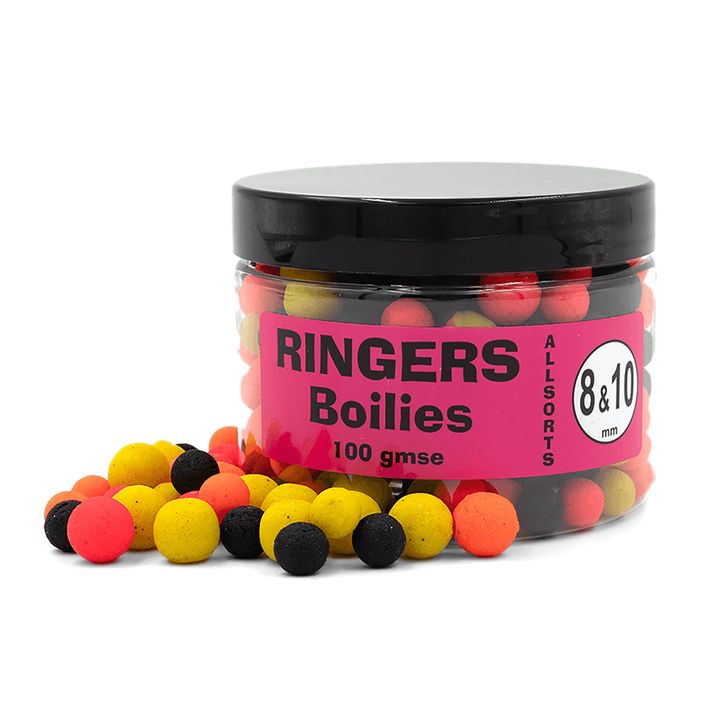 Ringers Allsorts Match Boilies 8/10 mm 100 g PRNG30 kabliukų kamuoliukai 2