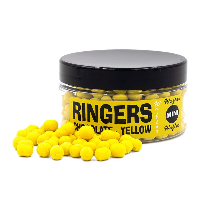 Ringers geltonos spalvos Mini Wafters šokolado kamuoliukai su kabliuku 100 ml PRNG76 2