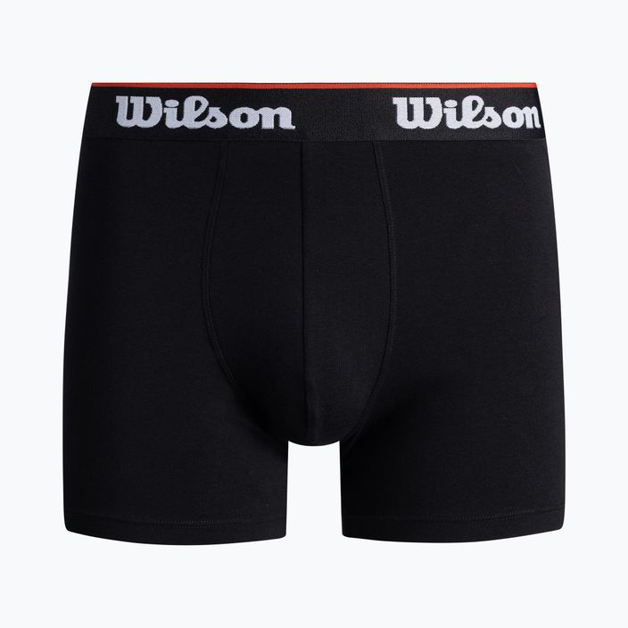 Wilson vyriški 2 pakuotės boksininkų šortai juodi W875M-270M 2