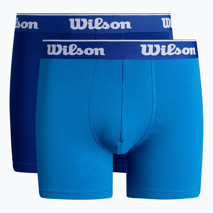 Wilson vyriški boksininko šortai 2 pakuotės mėlyni/ tamsiai mėlyni W875E-270M