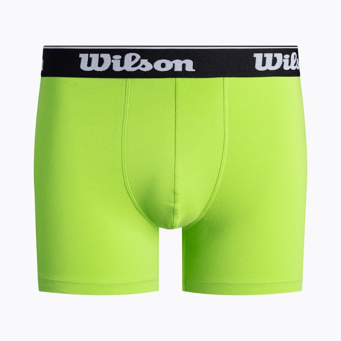Wilson vyriški boksininko šortai 2 pakuotės juodai/žalios spalvos W875V-270M 3
