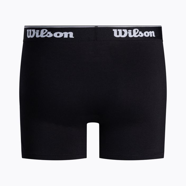 Wilson vyriški boksininko šortai 2 pakuotės juodai/žalios spalvos W875V-270M 4