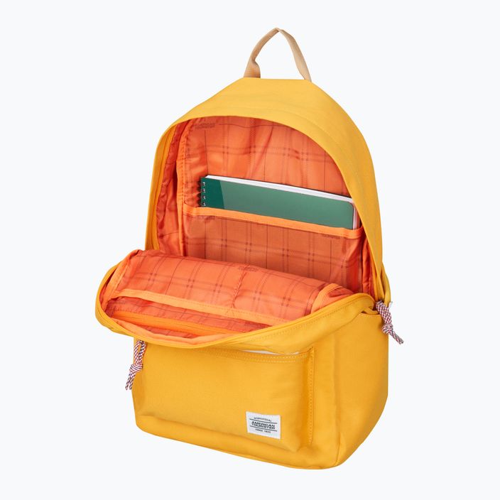 Miesto kuprinė American Tourister Backpack Zip 19,5 l yellow 5