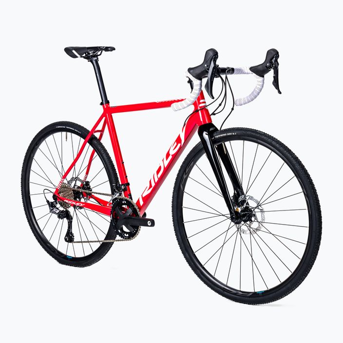 Bėgimo dviratis Ridley X-Ride Disc GRX 600 2x XRI04As raudonas SBIXRIRID921 2