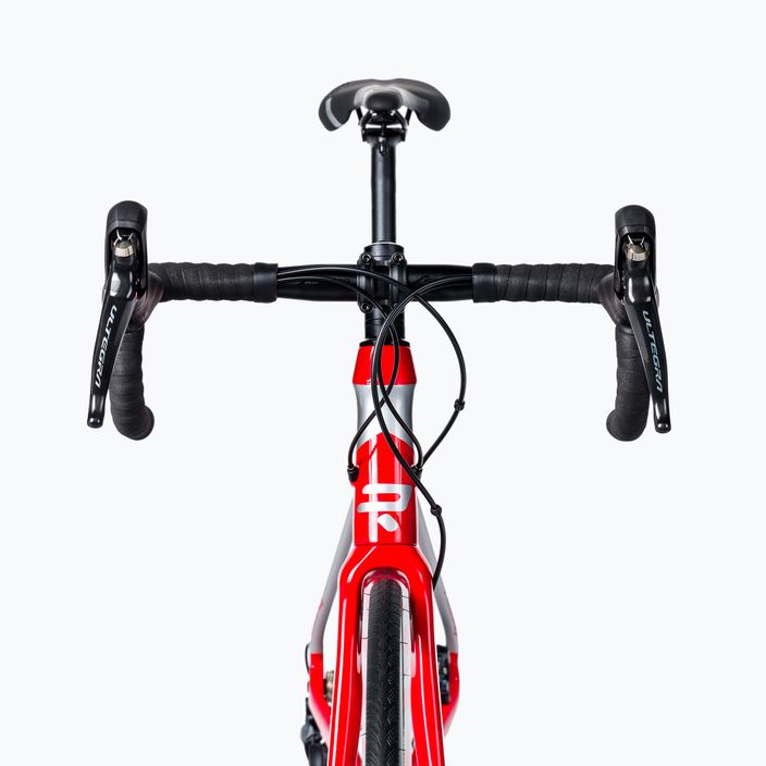 Ridley Fenix SL Disc Ultegra FSD08Cs sidabrinės-raudonos spalvos kelių dviratis SBIFSDRID545 4