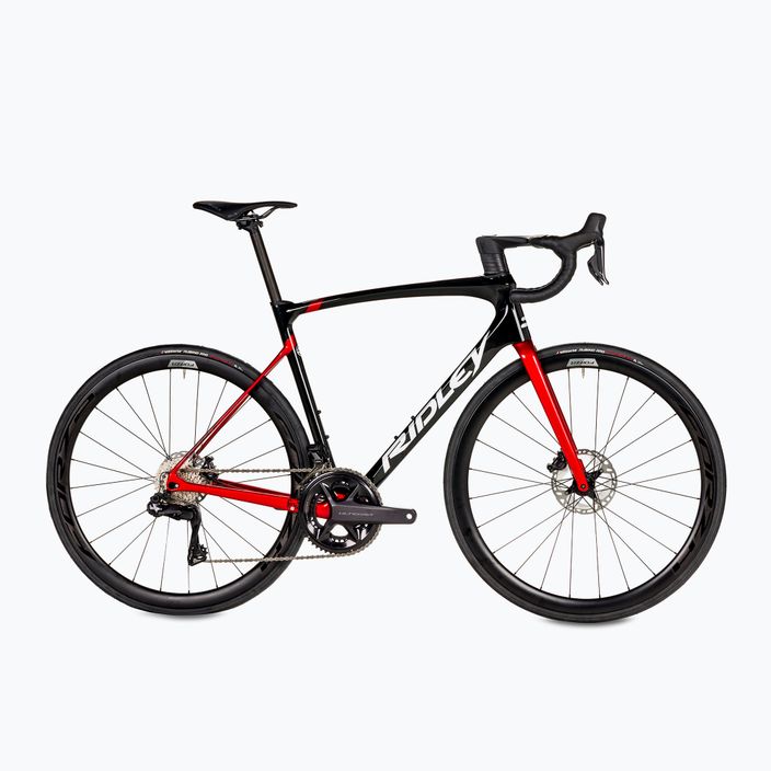 Ridley Fenix SLiC Ultegra DI2 FSD30As kelių dviratis juoda/raudona SBIFSDRID659