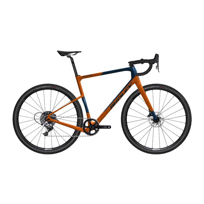 Ridley Kanzo Adventure žvyro dviratis oranžinės ir mėlynos spalvos SBIKADRID039 2