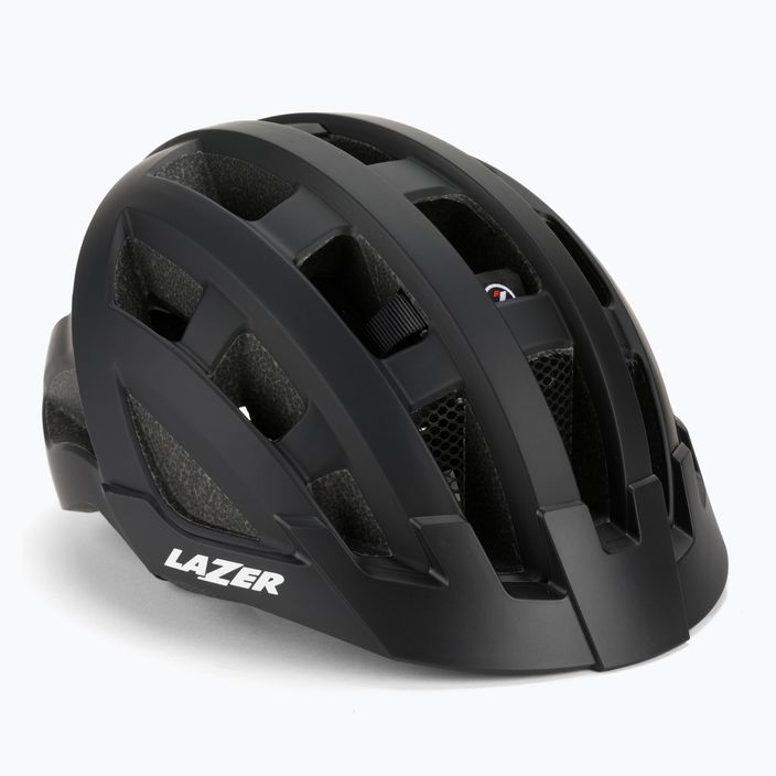 Lazer Compact DLX dviratininko šalmas juodas BLC2197885190