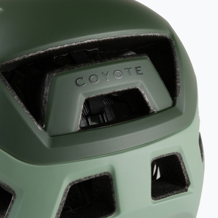 Lazer Coyote CE-CPSC žalias dviratininko šalmas BLC2217888895 7