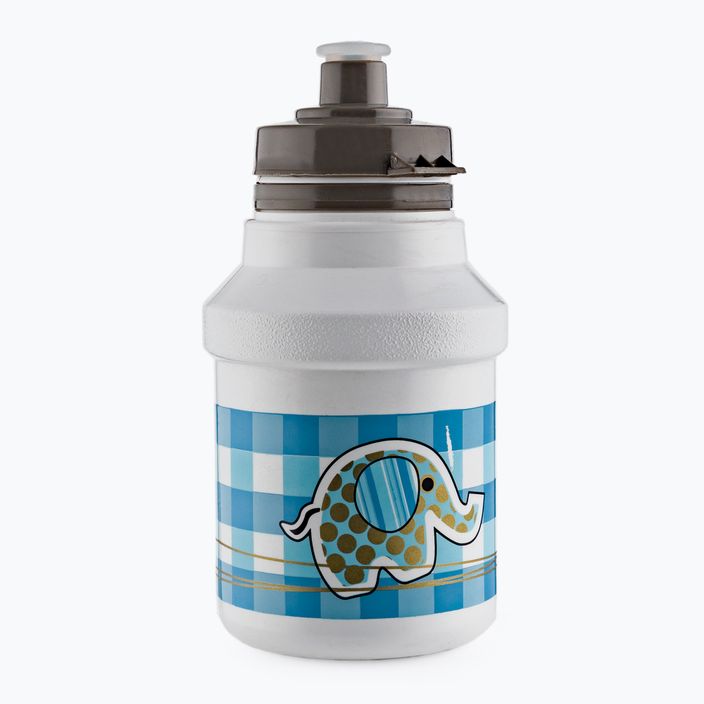 Polisport Elephant vaikiško dviračio butelis su krepšeliu baltai mėlynos spalvos 8644200105