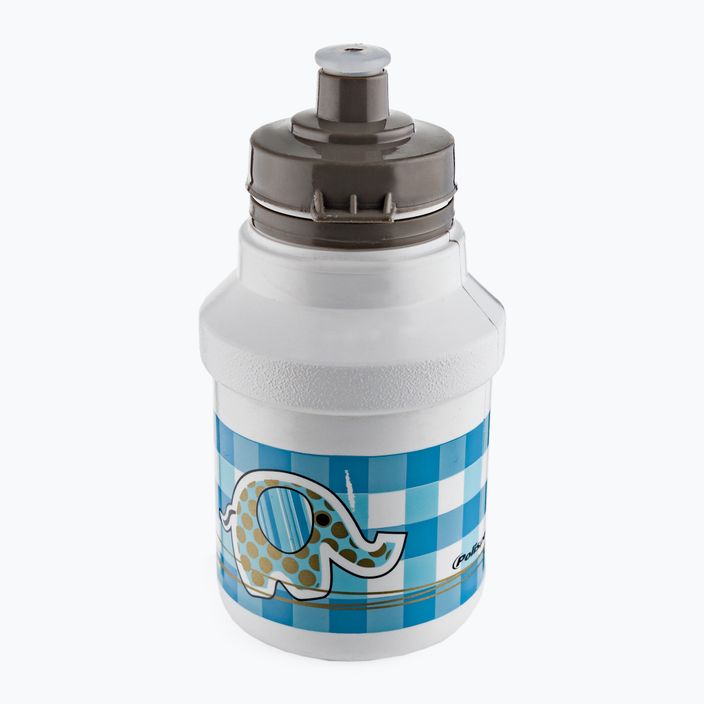 Polisport Elephant vaikiško dviračio butelis su krepšeliu baltai mėlynos spalvos 8644200105 2