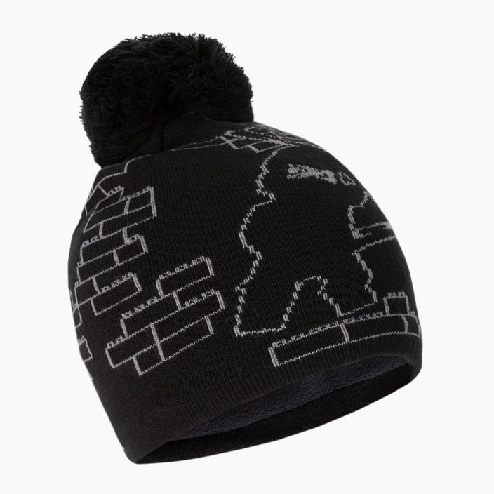 Vaikiška žieminė kepurė LEGO Lwadje 600 juoda 11010507