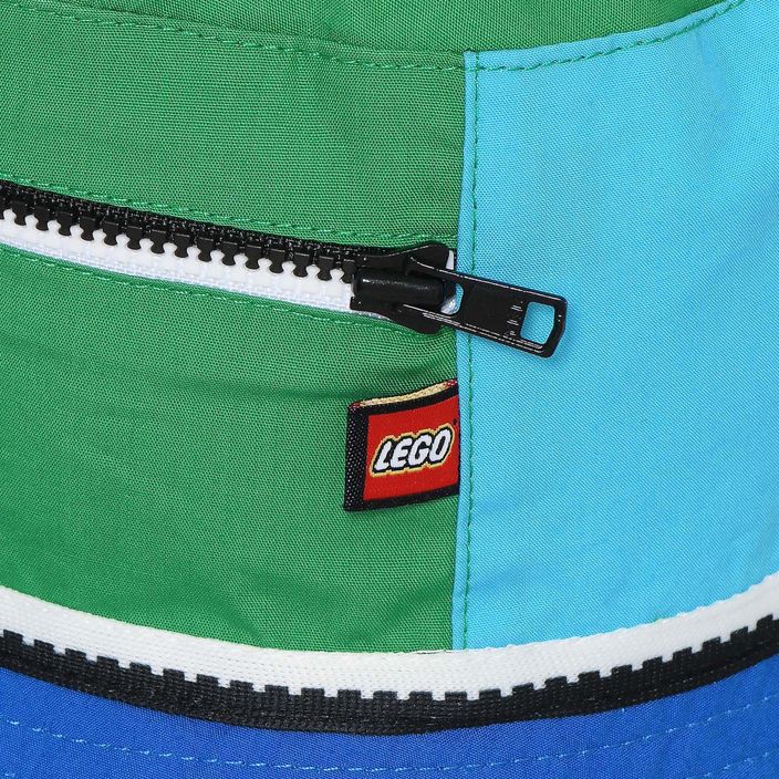 LEGO Lwalex 312 žaliai mėlyna vaikiška turistinė kepurė 11010682 3