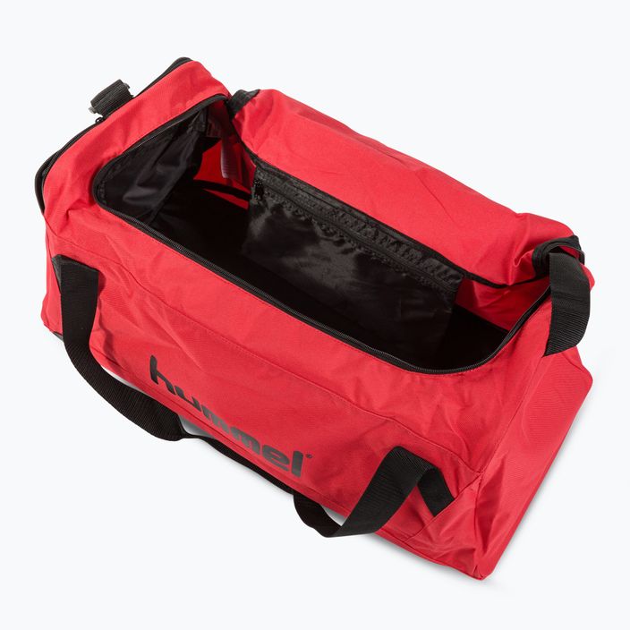 "Hummel Core Sports" 45 l treniruočių krepšys tikra raudona/juoda 5