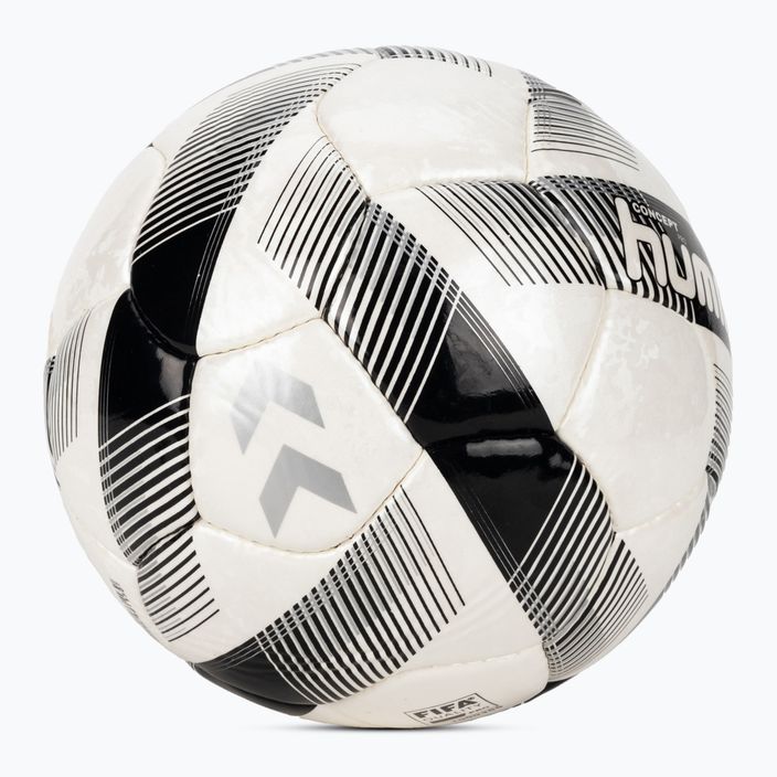 Hummel Concept Pro FB futbolo kamuolys balta/juoda/sidabrinė 5 dydis 2