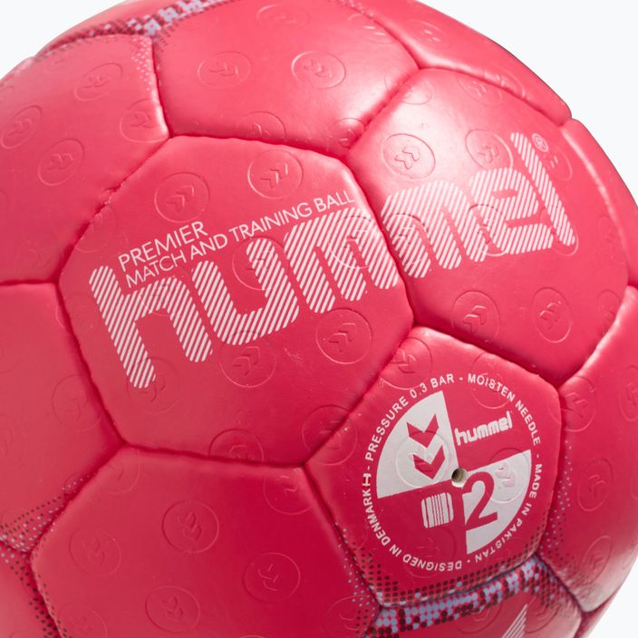 Hummel Premier HB rankinio kamuolys raudona/mėlyna/balta 3 dydis 3