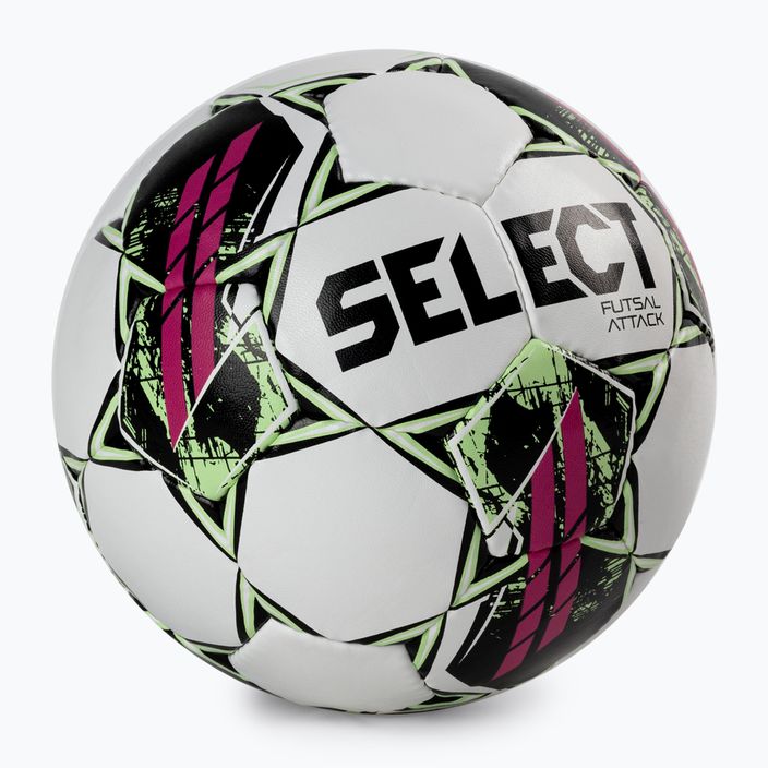 SELECT Futsal Attack Futbolo kamuolys V22 baltas 320008 2